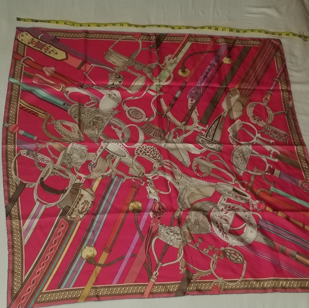 Hermes d Etriers Silk Scarf - Picture 1 of 14